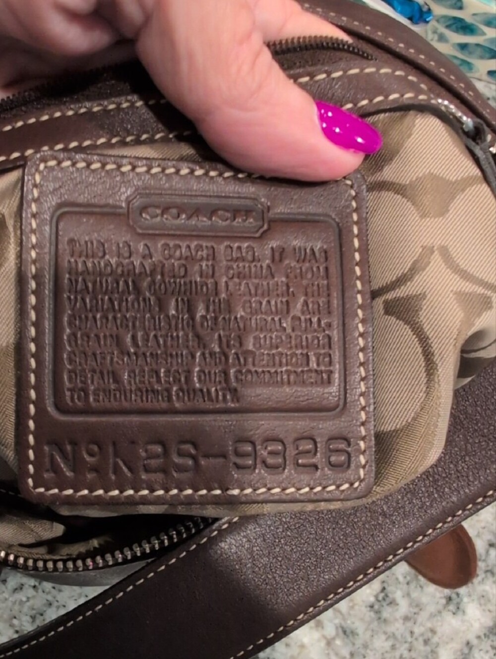 Coach Soho Dark Brown Smooth Leather Hobo Crossbody Bag - VINTAGE - Picture 10 of 12